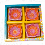 4 PCS DIYA BOX EMPTY WHITE FD 13