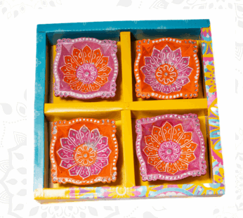 4 PCS DIYA BOX EMPTY WHITE FD 13