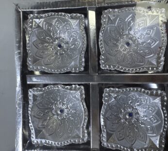 4 PCS DIYA BOX SILVER FD 29