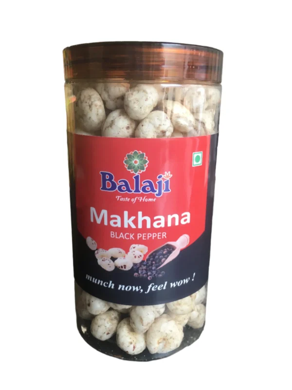 BALAJI MAKHANA BLACK PEPPER 75GM