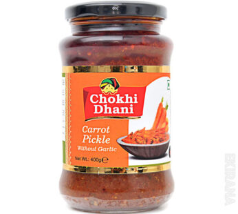 Chokhi Dhani Carrot Pickle Without Garlic 400g