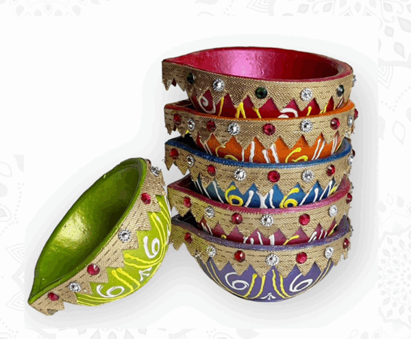 COLOUR DIYA 6 PCS SET FD-57