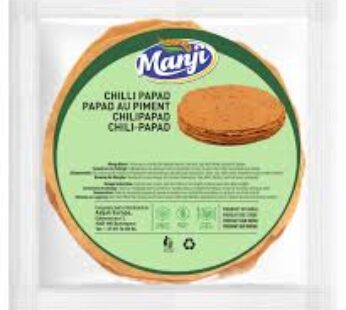 Manji Chilli Papad 200gm