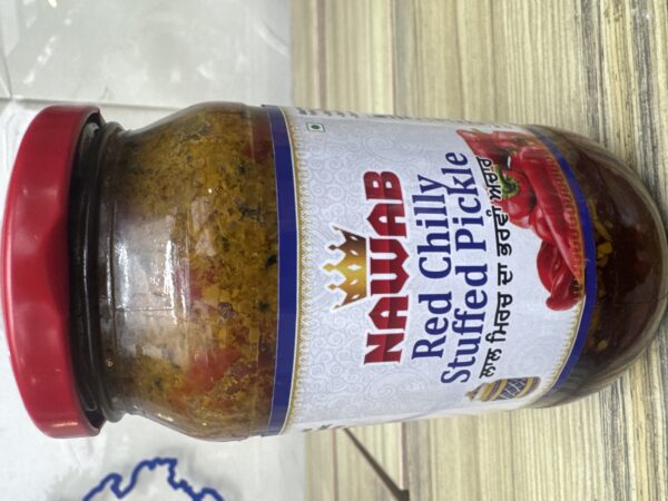 NAWAB RED CHILLI STUFFED PICKLE 400 gr