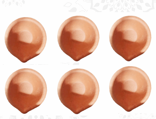 RAW SIMPLE DIYA(6SET) 3 INCH RD -1