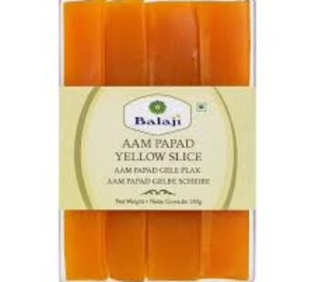 BALA JI AAM PAPAD YELLOW SLICE 200 GR
