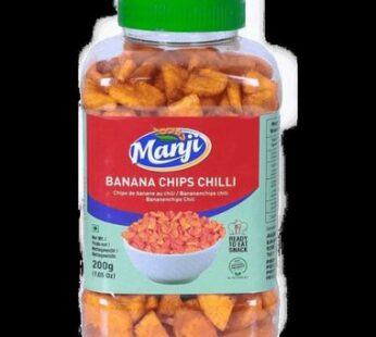 MANJI BANANA CHIPS CHILLY 200G