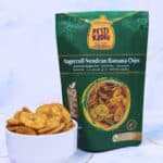 PETTI KADAI NAGERCOIL NENDRAN BANANA CHIPS 150 GR