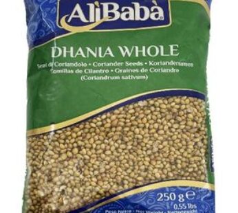 ALI BABA CORIANDER WHOLE 250 GR