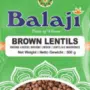 BALA JI BROWN LENTILS 500 GR