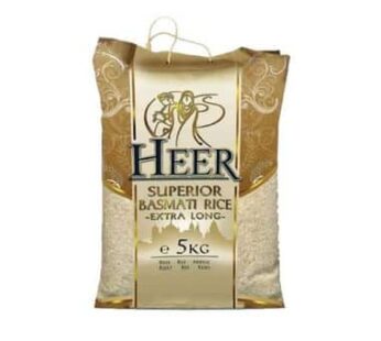 HEER EXTRA LONG BASMATI RICE  5 KG