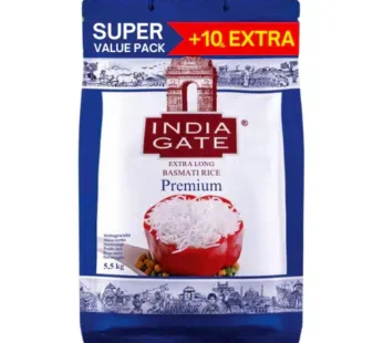 INDIA GATE PREMIUM BASMATI RICE 5.5KG