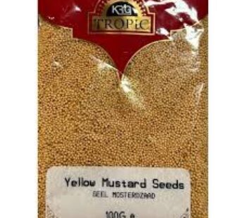 KRG YELLOW MUSTARD SEEDS WHOLE 100 GR