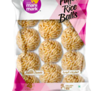 MANIMARK PUFFED RICE BALLS 100 GR