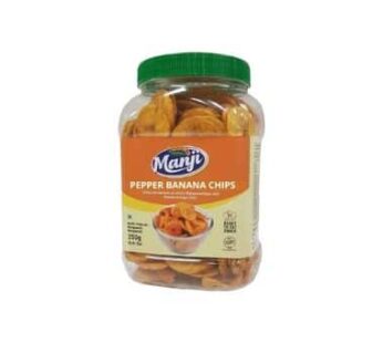 MANJI PEPPER BANANA CHIPS 250 G