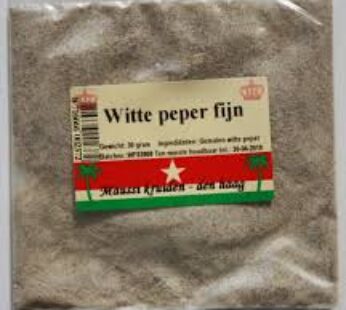 Maussi Witte Peper gemalen 30 GR