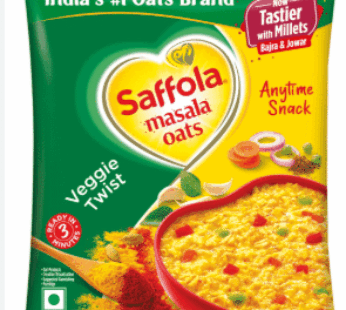 SAFFOLA VEGGIE TWIST OATS 38G