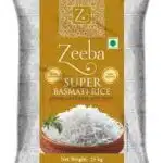 ZEEBA SUPER BASMATI RICE 20 KG