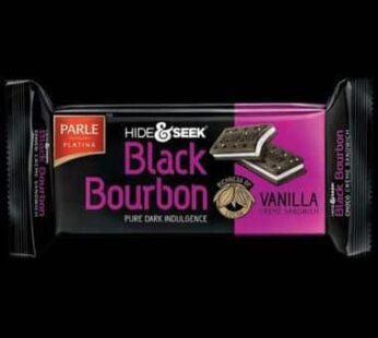 PARLE BLACK BOURBON VANILLA CREME SANDWICH 100G