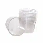 PP ROND BEKER MET DEKSEL 350 CC