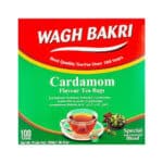 WAGH BAKRI CARDAMOM TEA BAGS 200G