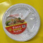 3 COMPARTMENT 9 INCH 100 STUK