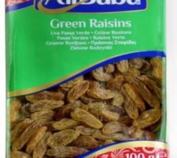 ALI BABA GREEN RAISINS 100 GR