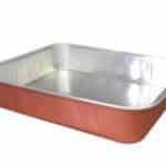 ALUMINIUM BAKKEN GOUD 32X25CM