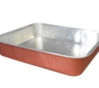 ALUMINIUM BAKKEN GOUD 32X25CM