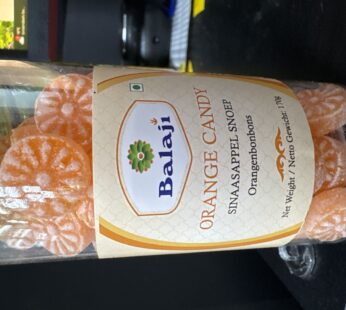 BALA JI ORANGE CANDY 170 GR