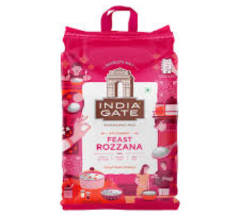 INDIA GATE  FEAST ROZZANA BASMATI 5 KG