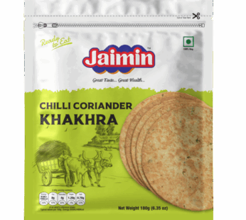 JAIMIN CHILLI CORIANDER KHAKHRA 180G