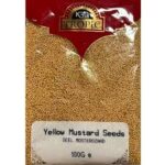 KRG YELLOW MUSTARD SEEDS WHOLE 100 GR