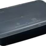 MAGNETRON BAKJES MET DEKSEL 650CC 10SET