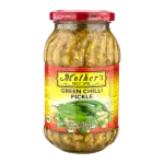 MOTHERS GREEN CHILLI PICKLE 500G