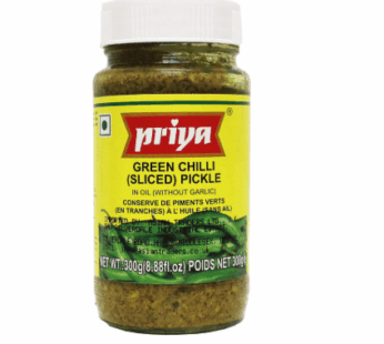 PRIYA GREEN CHILLI PICKLE 300G