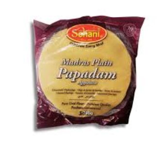 SCHANI PAPAD MADRAS PLAIN 6` 200 gr