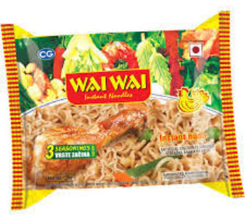 WAI WAI CHICKEN NOODLES 65 GR