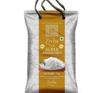 ZEEBA SUPER  BASMATI RICE 5 KG