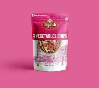 JAGDISH 3VEGETABLES CHIPS 150G
