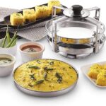 KOMAL STAINLESS STEEL HAWKIN DHOKLA3 PLATE