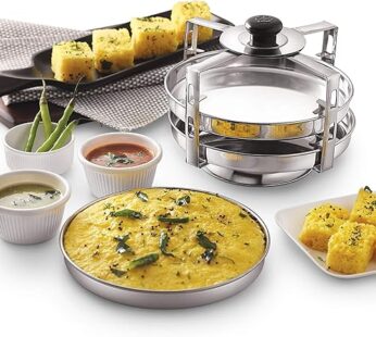 KOMAL STAINLESS STEEL  HAWKIN DHOKLA3  PLATE