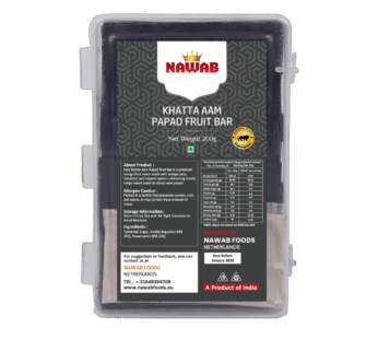 NAWAB AAMPAPAD FRUIT BAR (BLACK) 200G