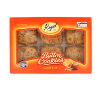 REGEL BUTTER CASHEW  COOKIES 12 PCS 250 GR