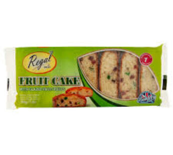 REGEL FRUIT CAKE/ SLICES 210 GR (14 PCS)