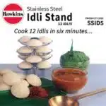 HAWKINS 12 IDLI STAND FOR 3 L TALL PRESSURE COOKER