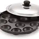 KOMAL NON STICK APPAM PATRA WITH GLASS LID