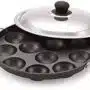 KOMAL NON STICK APPAM PATRA WITH GLASS LID