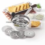 KOMAL STAINLESS STEEL PURAN MAKER BOWL 3 JALIS