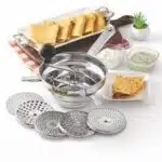 KOMAL STAINLESS STEEL PURAN MAKER BOWL 3 JALIS